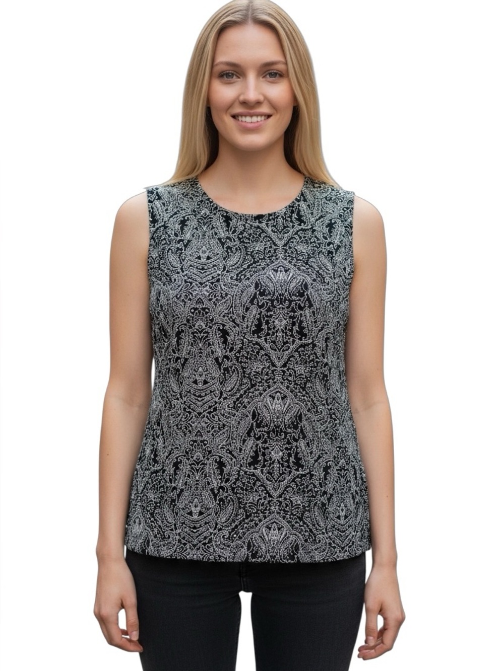 New with Tags Ronni Nichole Sparkly Sleeveless Womens Top Size XL